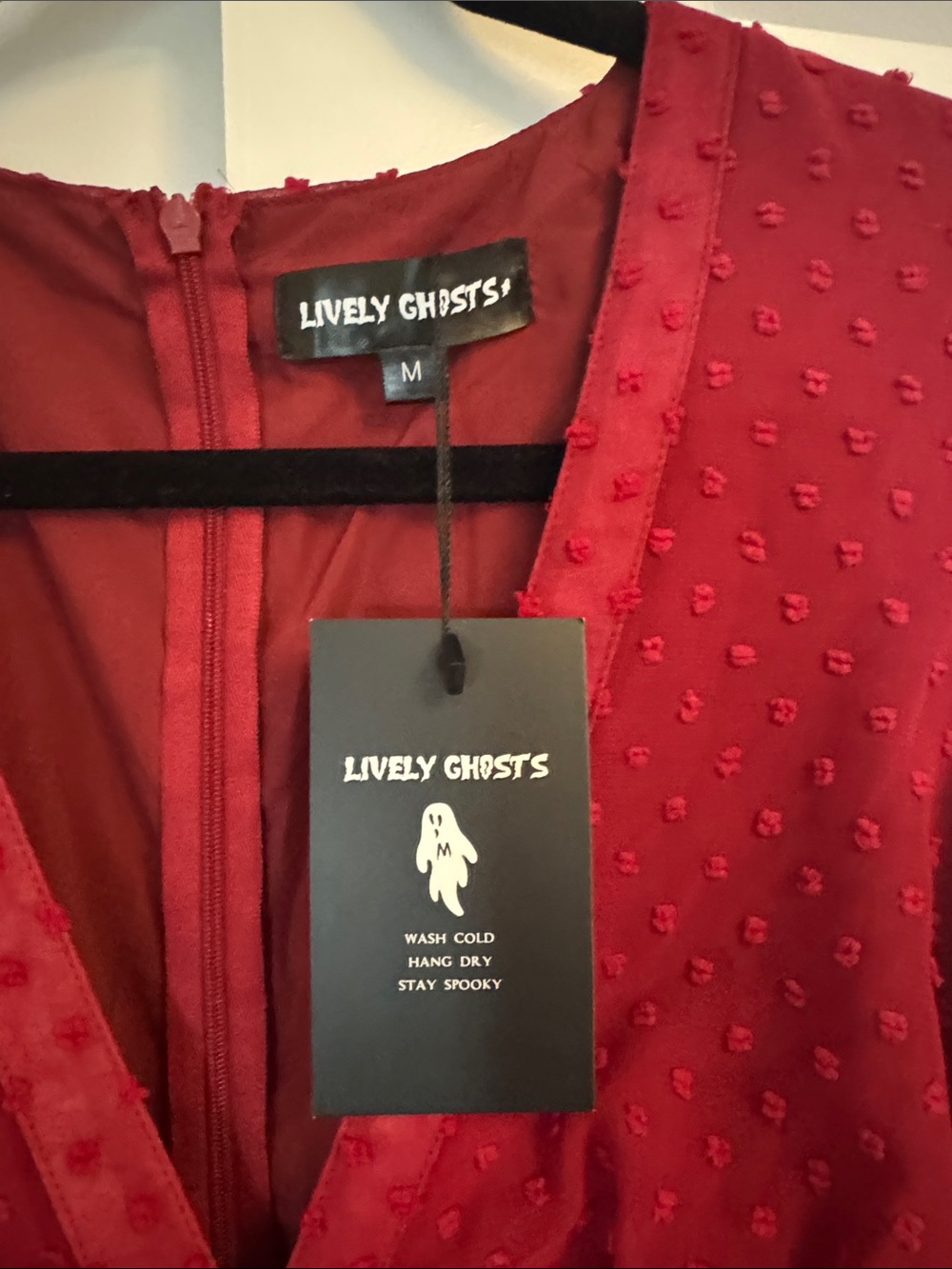 LIVELY GHOSTS - Sorcerouge Dress - Picture 9 of 9
